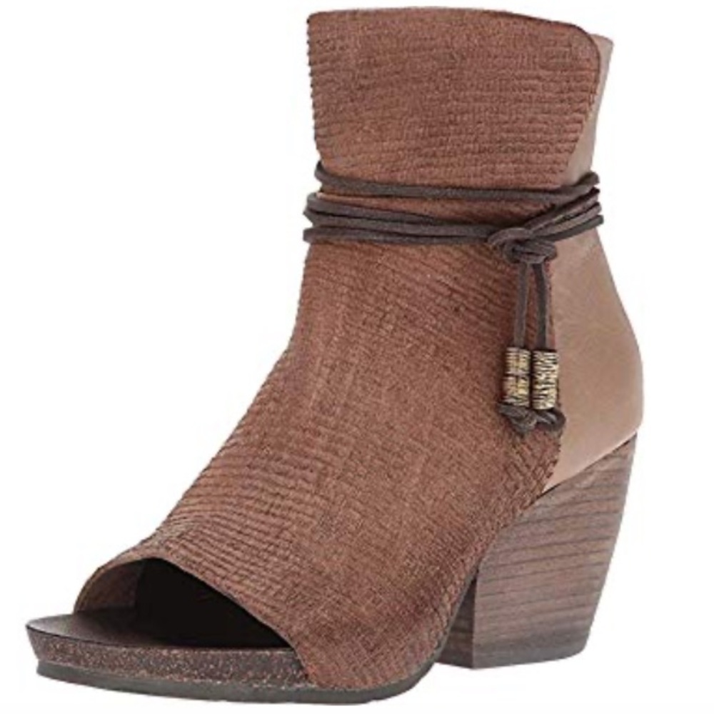 OTBT Women's Vagabond Open Toe
Booties Brown Ankle chunky Y2K festival women 8.5 - Picture 15 of 15